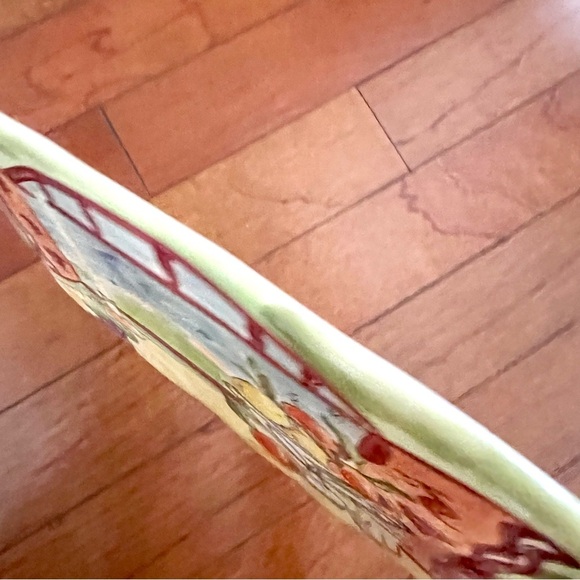 NWT Julia Junkin Still Life Cheese Platter 12” Candle Fruit Wine Open Window - Picture 6 of 6